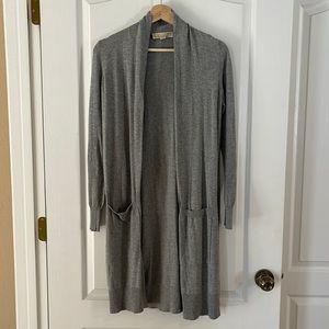Michael Kors thin grey cardigan